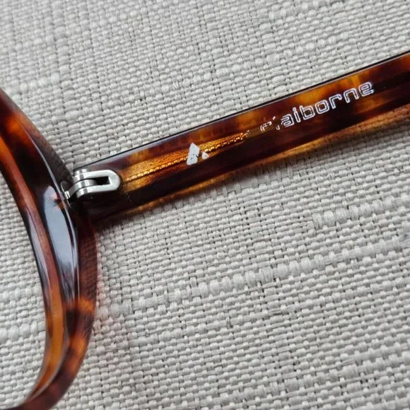 Liz Claiborne Women Eyeglasses Vintage Glasses Brown Tortoise LC. NO 22 140 - Picture 11 of 12